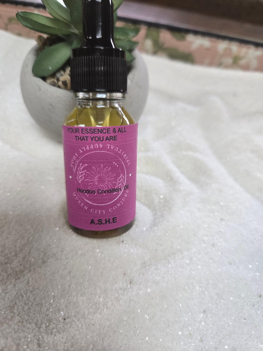 Ashè Oil - Spiritual Power & Divine Energy Hoodoo Conjure Oil | Spiritual Oil | Wiccan Center