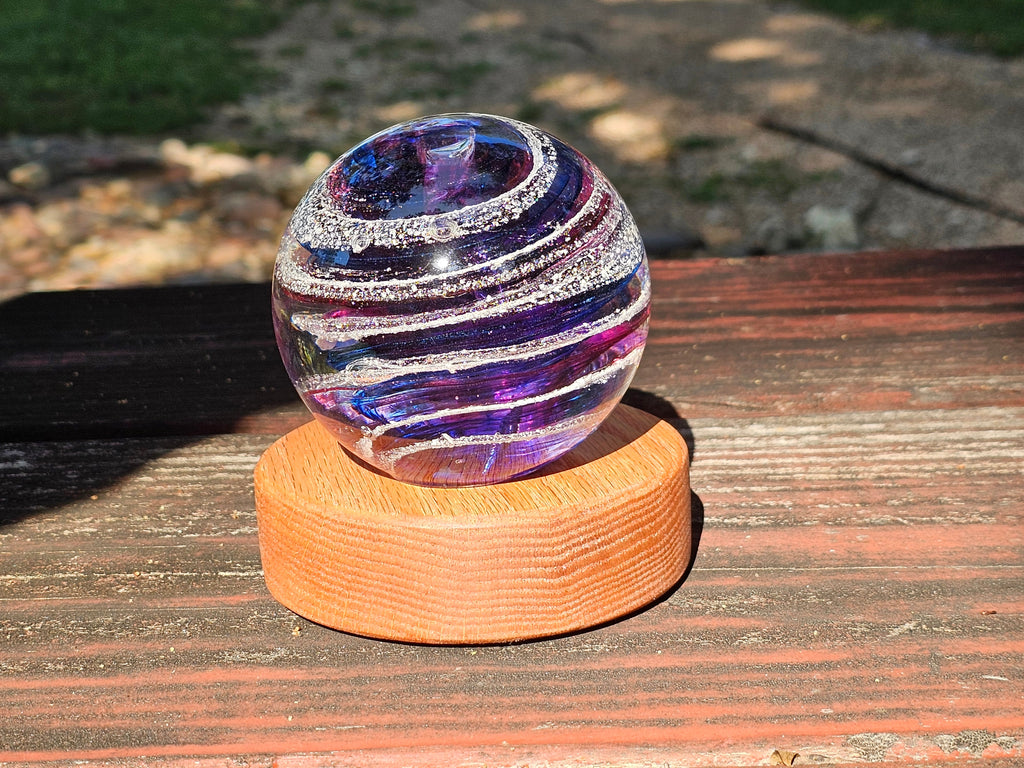 Engravable Wood Keepsake Urn for Cremation Ashes