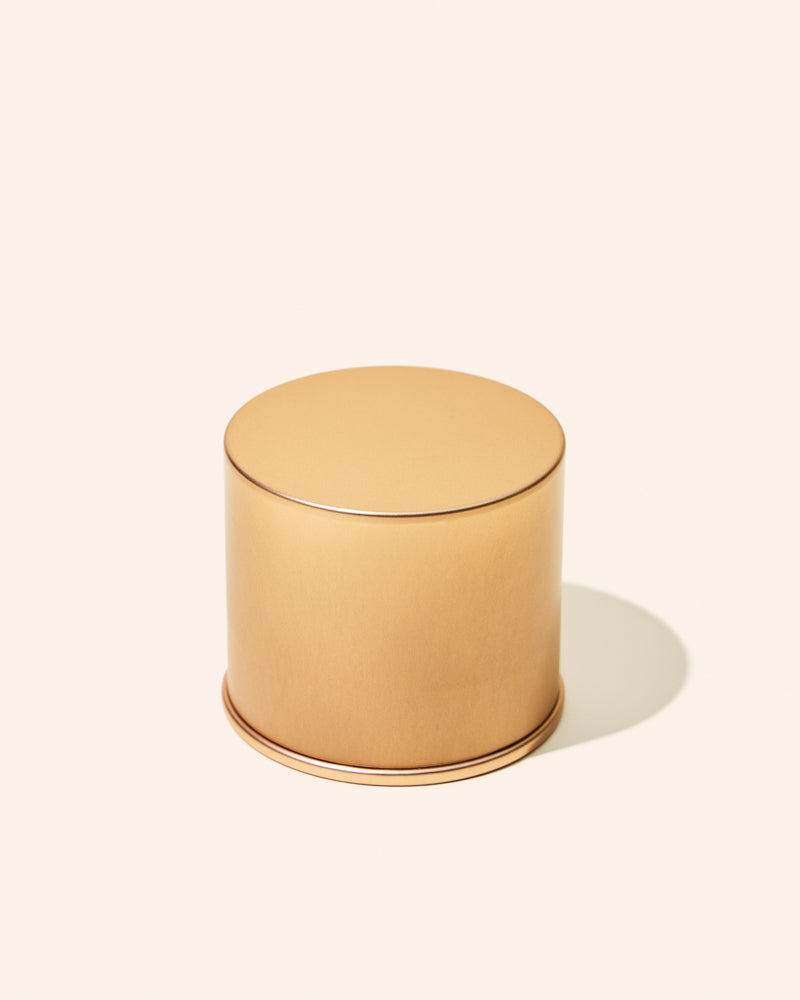 12oz twist metal candle tin & lid