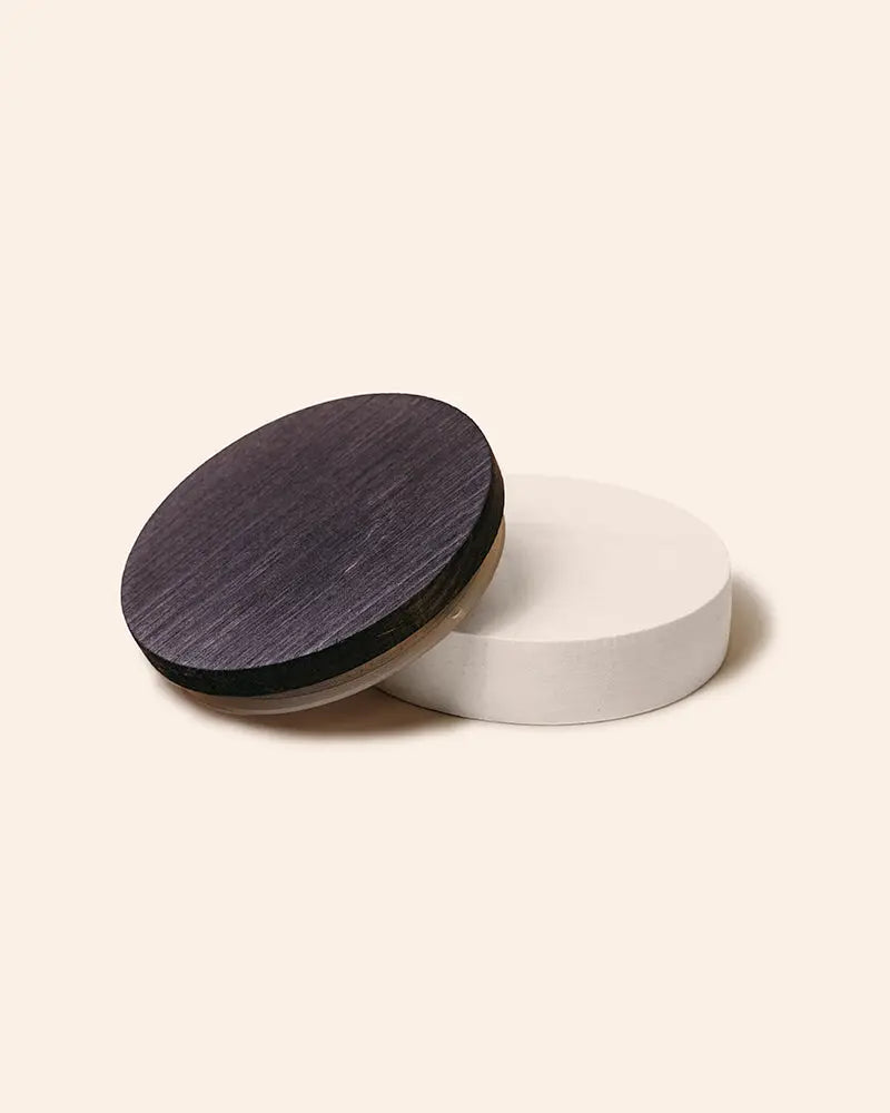 thick wood candle lid with gasket | lids | Wiccan Center