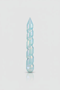 Aura Selenite Unicorn Wand 6 Inches | | Wiccan Center