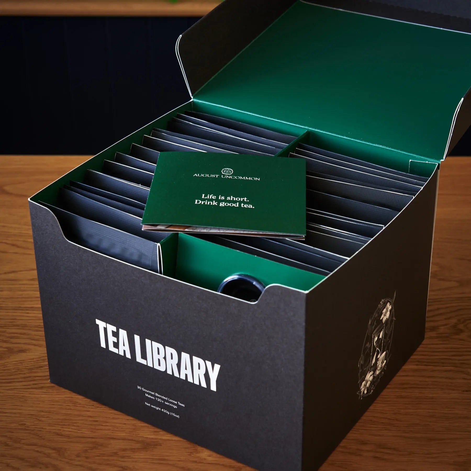 Tea Library - Deluxe 30 Tea Sampler. Gotta taste em all! | Beverages > Teas > Samplers | Wiccan Center