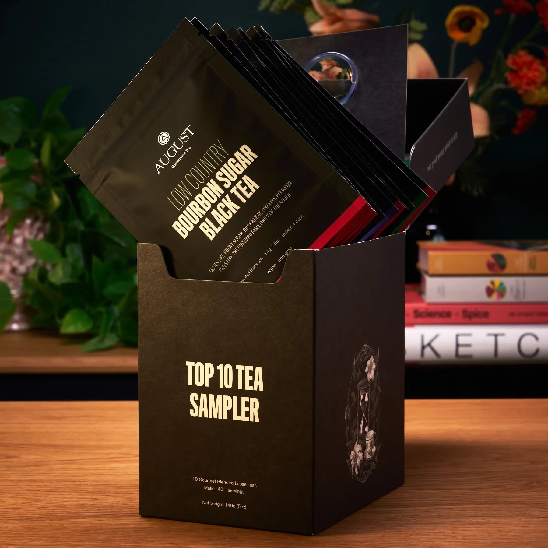 Top 10 Sampler - Taste Ten Trending Teas | Beverages > Teas > Samplers | Wiccan Center