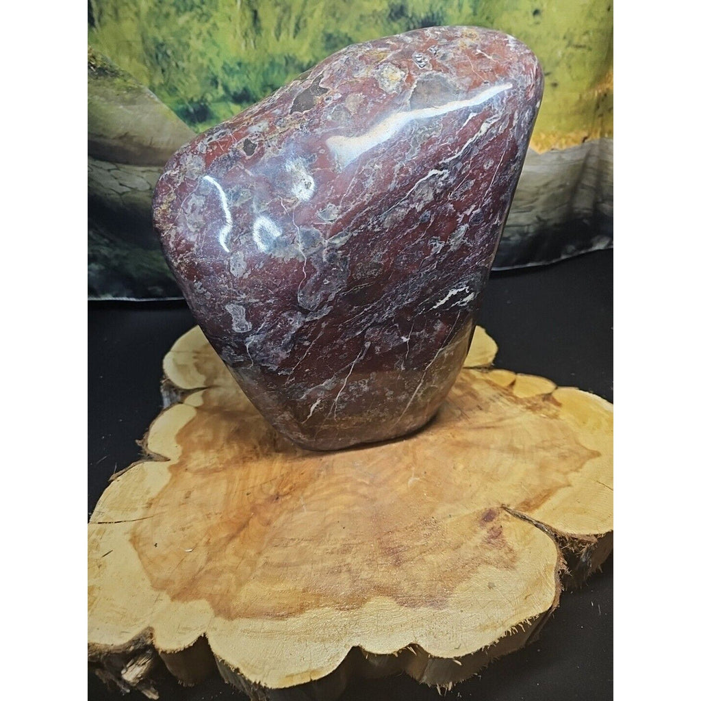 Chicken Blood Stone Quartz Crystal Mineral Specimen — 16.6 lbs, Vitality & Energy Stone | CrystalCloud Company