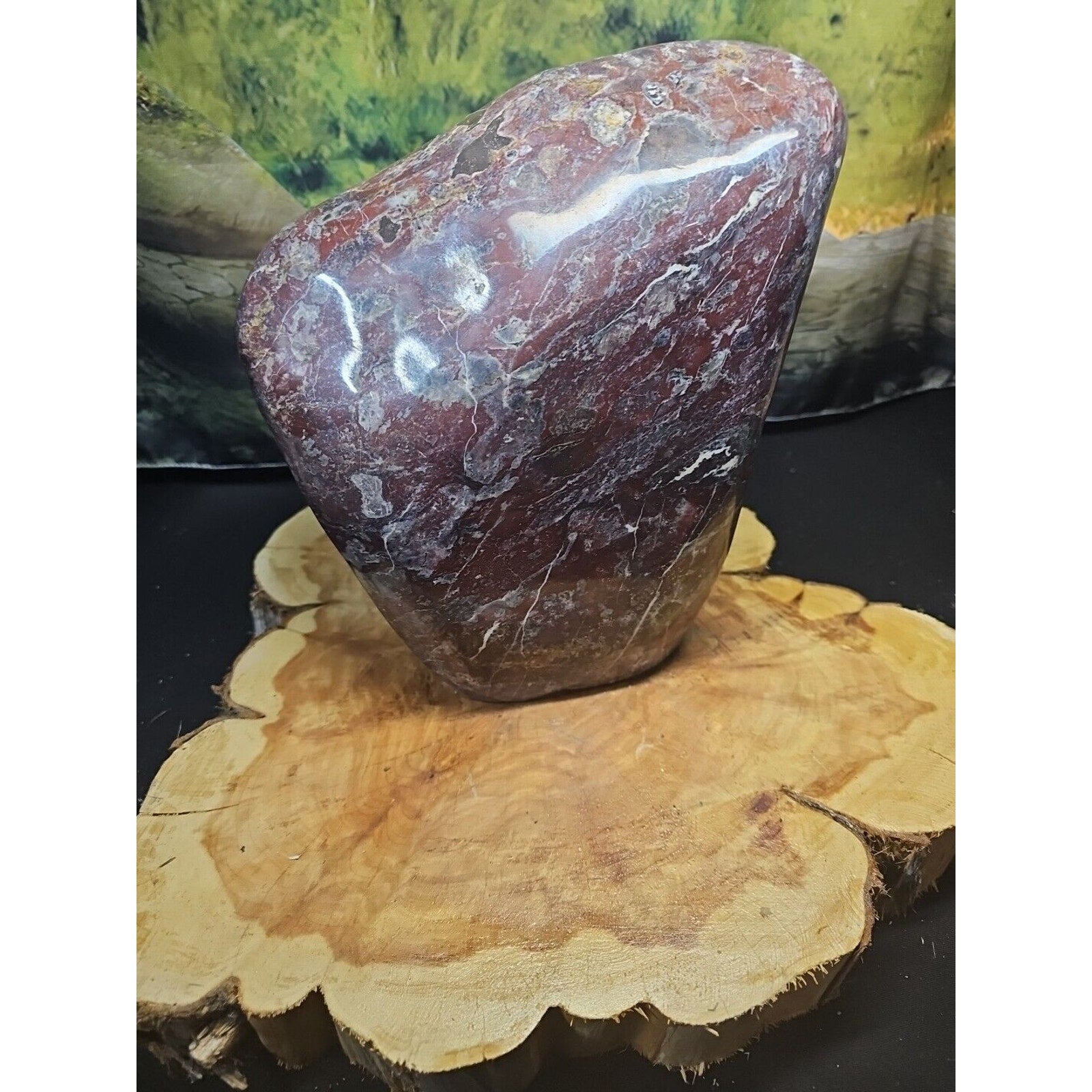 Chicken Blood Stone Quartz Crystal Mineral Specimen — 16.6 lbs, Vitality & Energy Stone | CrystalCloud Company