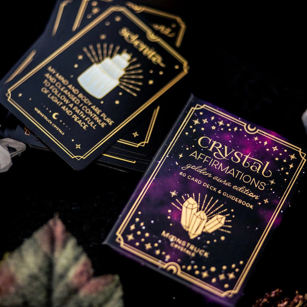 Gold Krystal Affirmations© Golden Aura Edition Card Deck