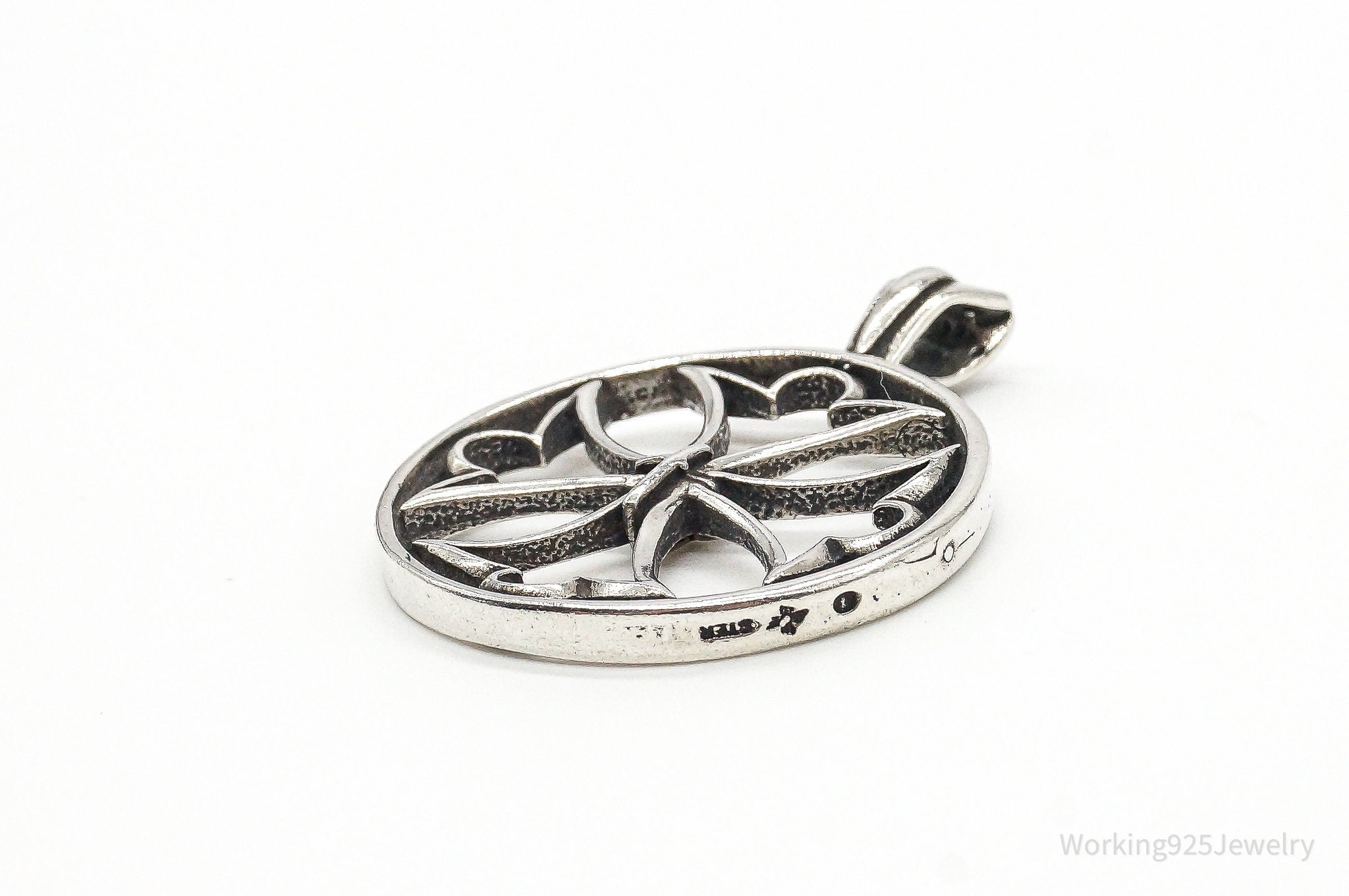 Vintage Cut Out Cross Sterling Silver Pendant | Jewelry > Necklaces > Pendants | Wiccan Center
