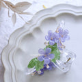 Blue Plumbago Hair Claws