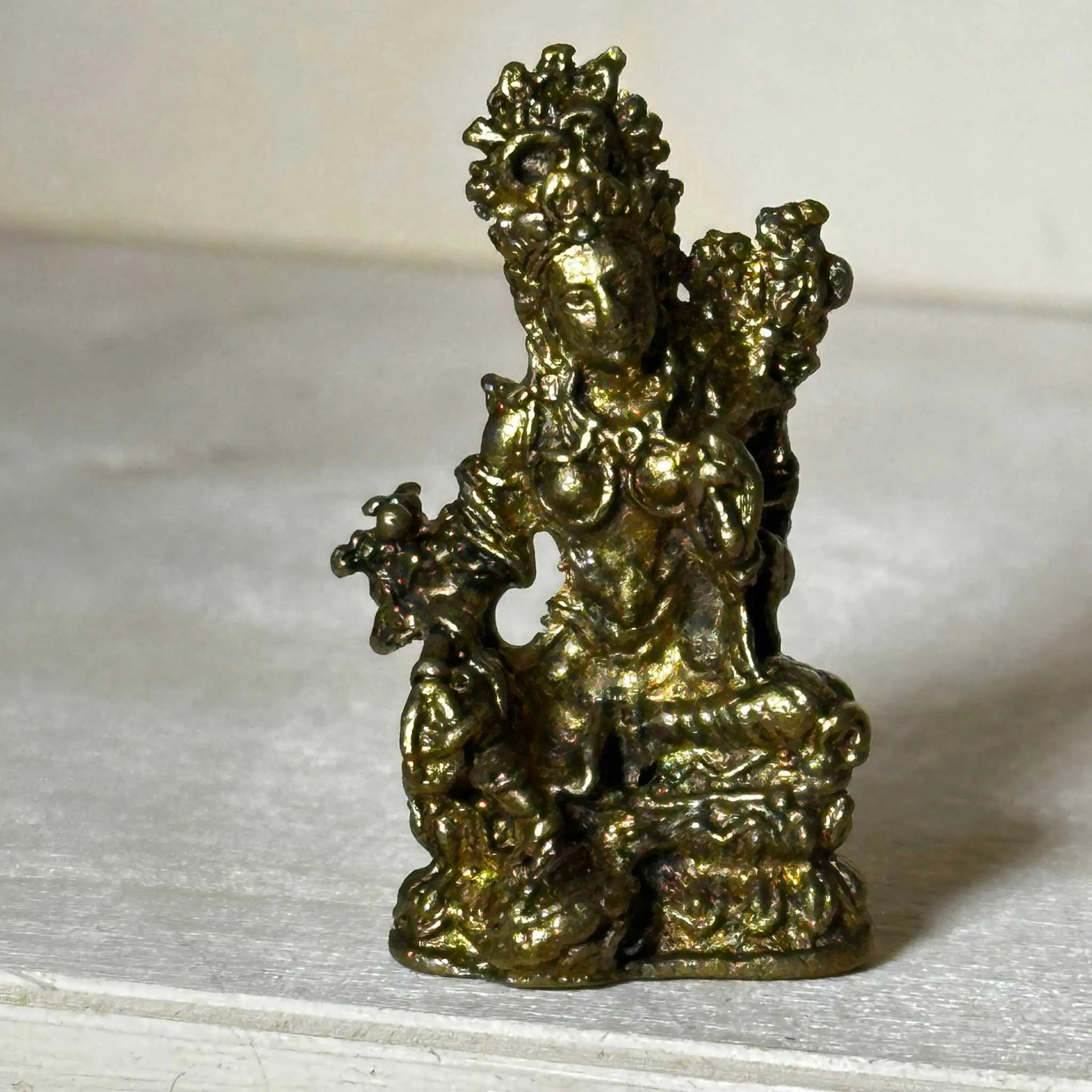 Pocket Mini Brass Statues | Statues and Figurines | Wiccan Center