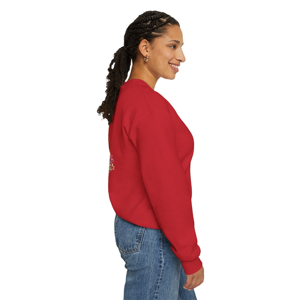 LOVE Crystal Letter Design | Sweatshirt | Wiccan Center