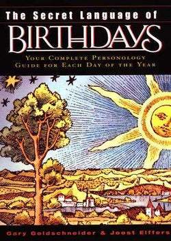 Secret Language Of Birthdays book by Gary Goldschneider | Sacred Book Store | Wiccan Center