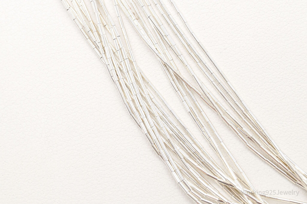 Vintage Native American Sterling Silver Bead Necklace | Jewelry > Necklaces | Wiccan Center