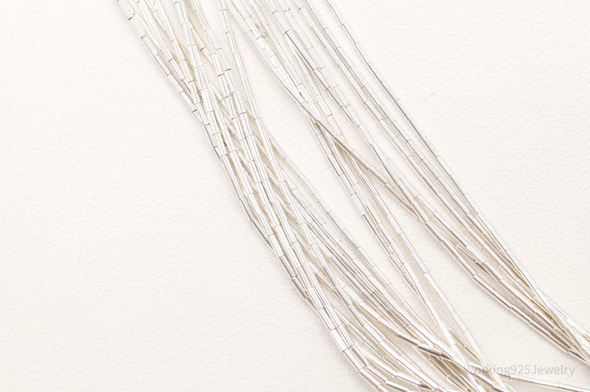 Vintage Native American Sterling Silver Bead Necklace | Jewelry > Necklaces | Wiccan Center
