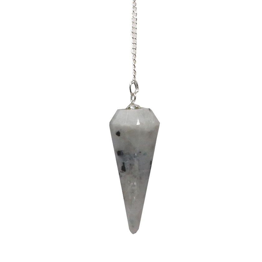 Rainbow Moonstone Pendulum | Crystals & Minerals > Specimens | Wiccan Center