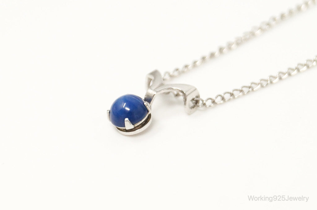 Vintage Star Sapphire Sterling Silver Necklace | Jewelry > Necklaces > Pendants | Wiccan Center