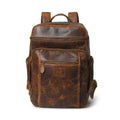 Alpha Caramel Buffalo Leather Travel Backpack | Backpacks | Wiccan Center
