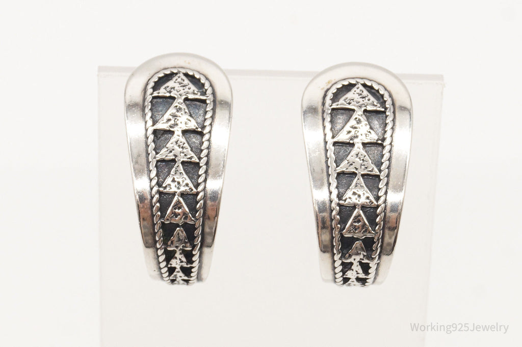 Western Designer Carolyn Pollack Relios RMT Tribal Sterling Silver Earrings | Jewelry > Earrings | Wiccan Center