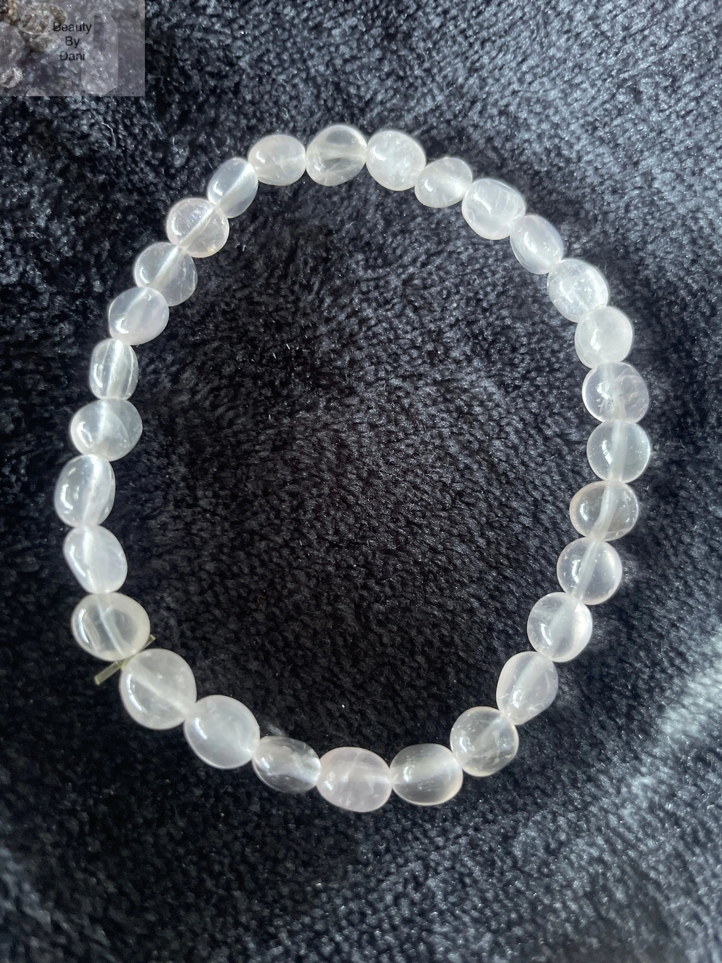 Crystal Quartz Stretch Bracelet