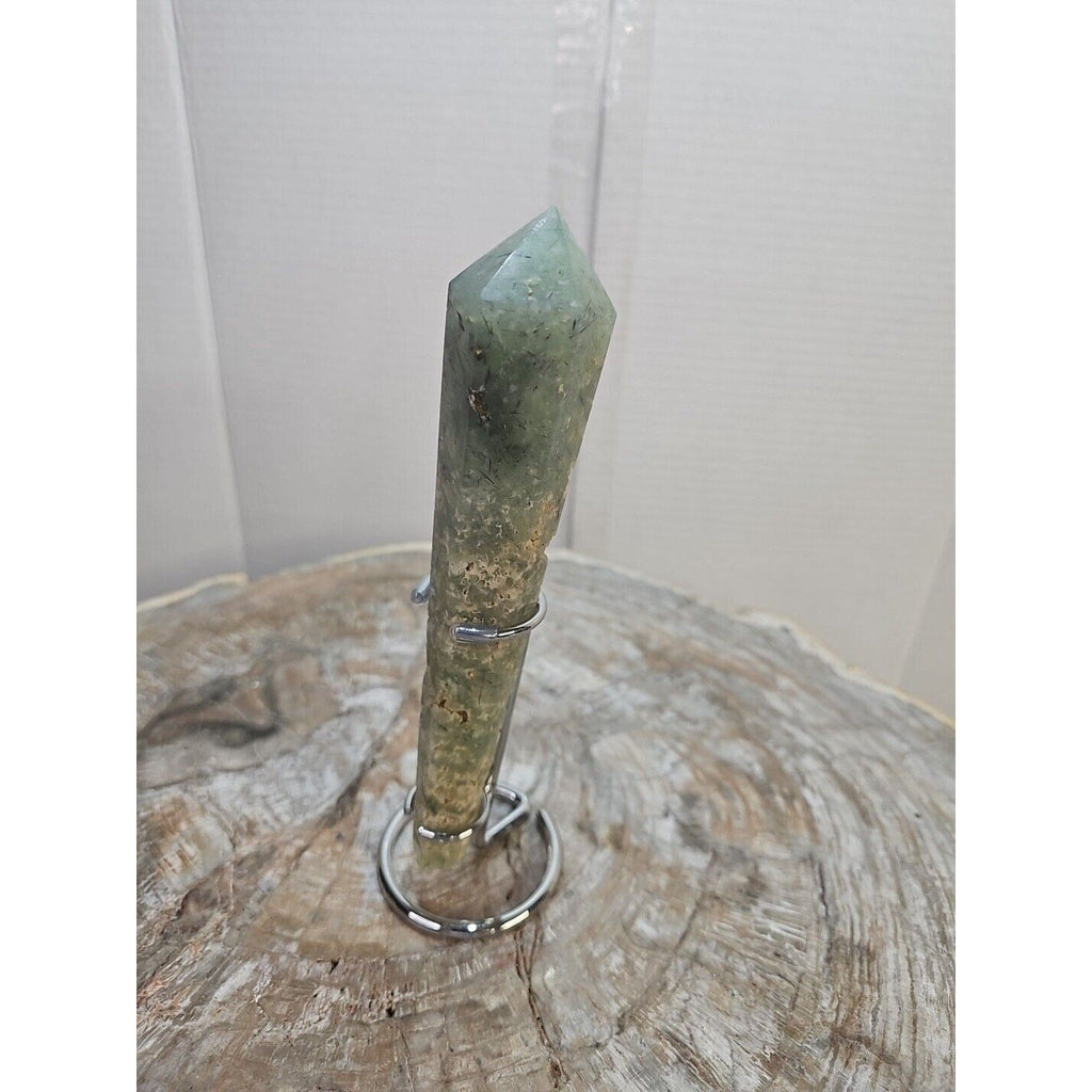 Grape Agate Scepter Crystal with Stand — 294g Collector Display Piece | CrystalCloud Company | Crystal Points & Towers | Wiccan Center