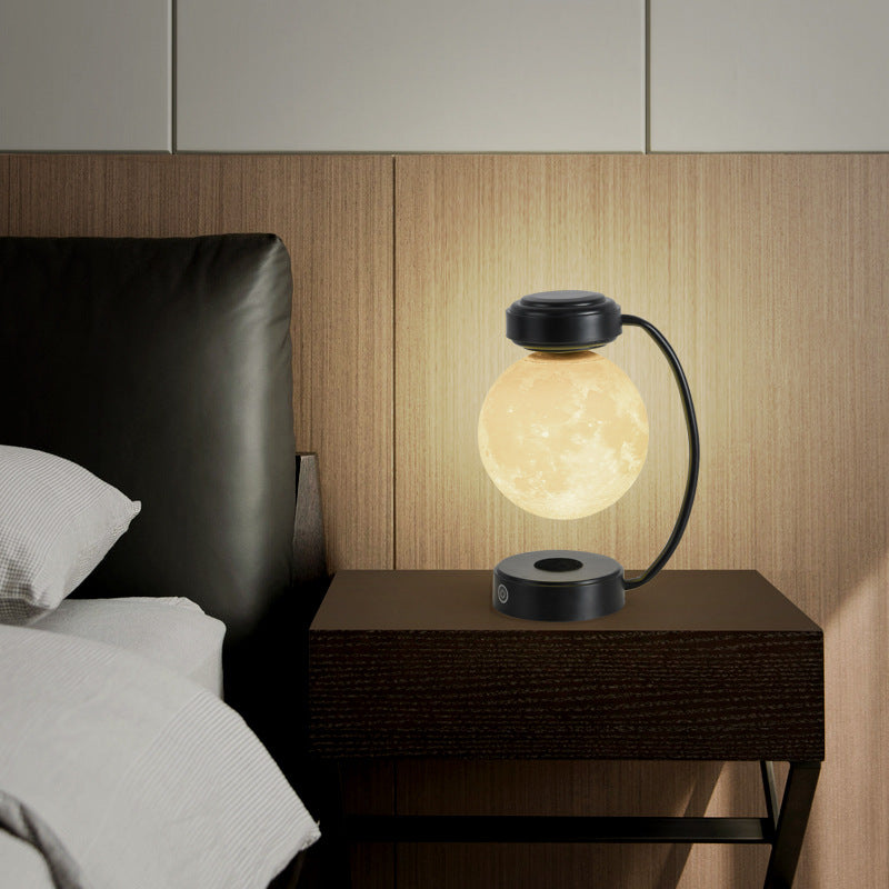 3D LED Moon Night Light Wireless Magnetic Levitating Rotating Floating Ball Lamp For School Office Bookshop Home Decoration | 0 | Wiccan Center