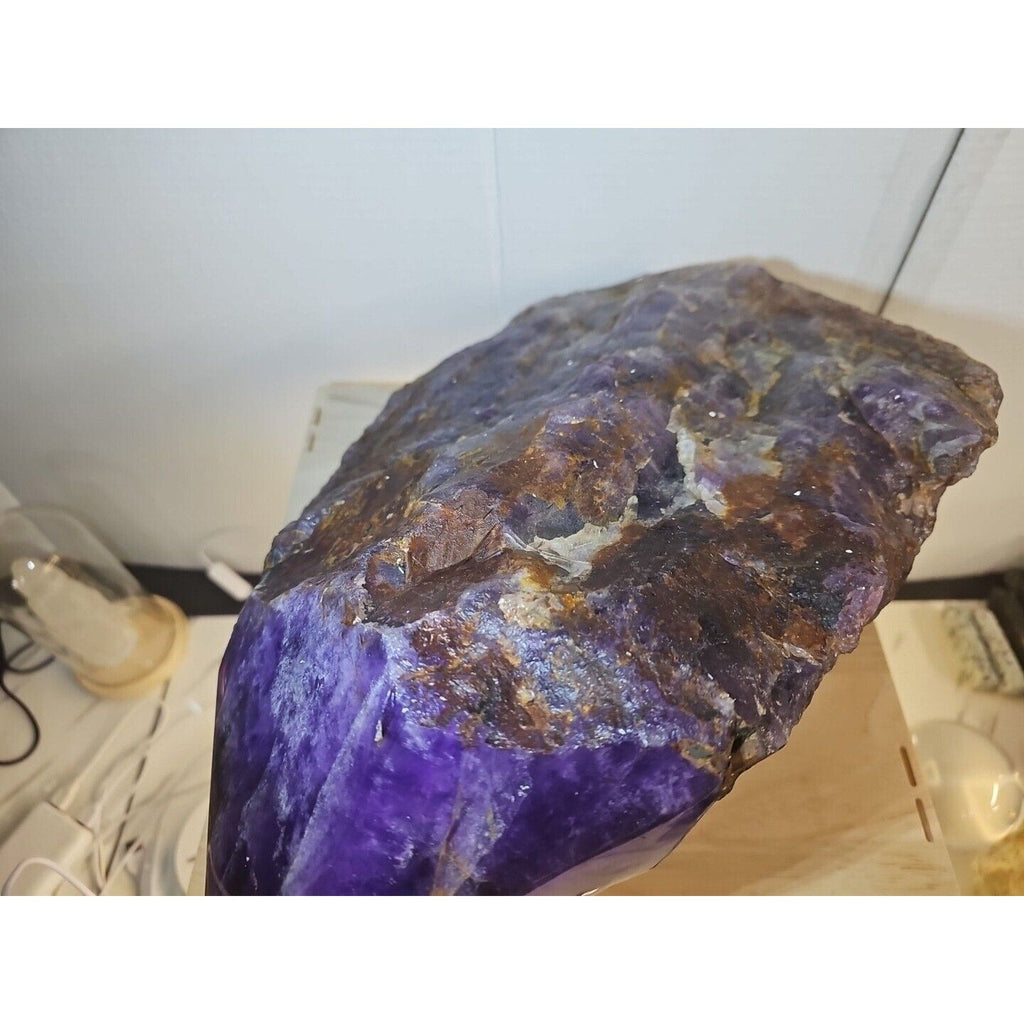 Large Natural Amethyst Geode Cluster — 36.3 lbs, Brazil | CrystalCloud Company | Geodes & Clusters | Wiccan Center