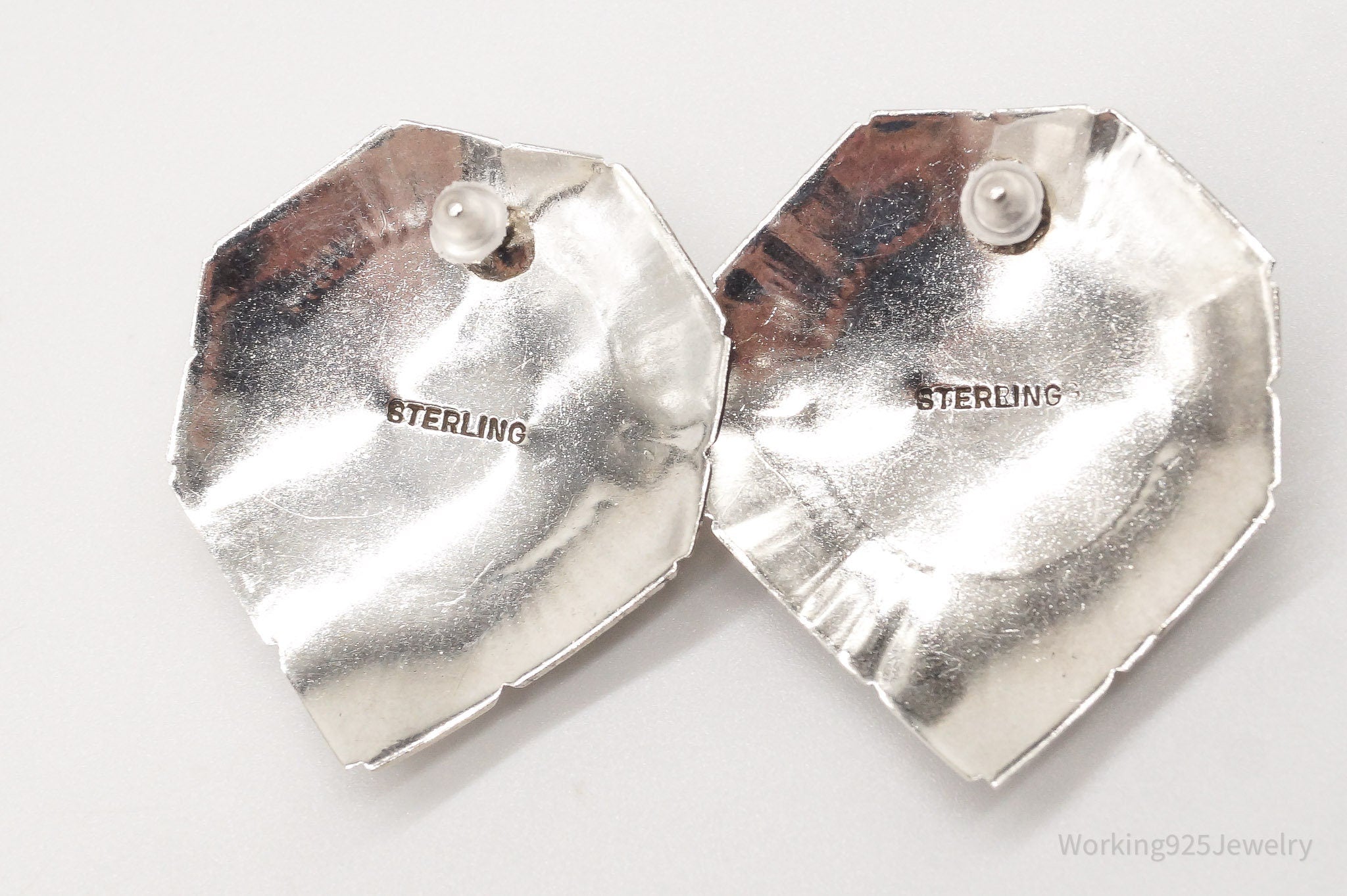 Vintage Native American Sterling Silver Earrings | Jewelry > Earrings | Wiccan Center