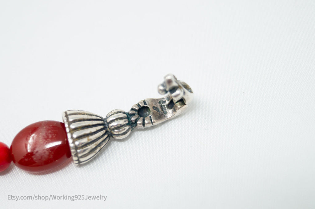 Designer Carolyn Pollack Relios Carnelian Red Jasper Sterling Silver Necklace | Jewelry > Necklaces | Wiccan Center