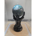 Water Grass Agate Sphere with Stand — 871g, Natural Polished Crystal Ball | CrystalCloud Company