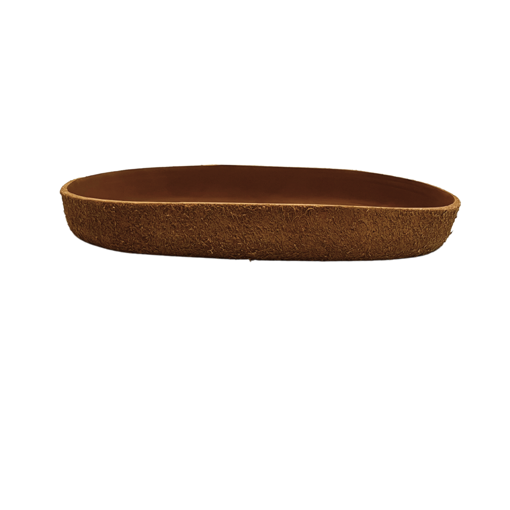 Leather Valet Tray: Oval