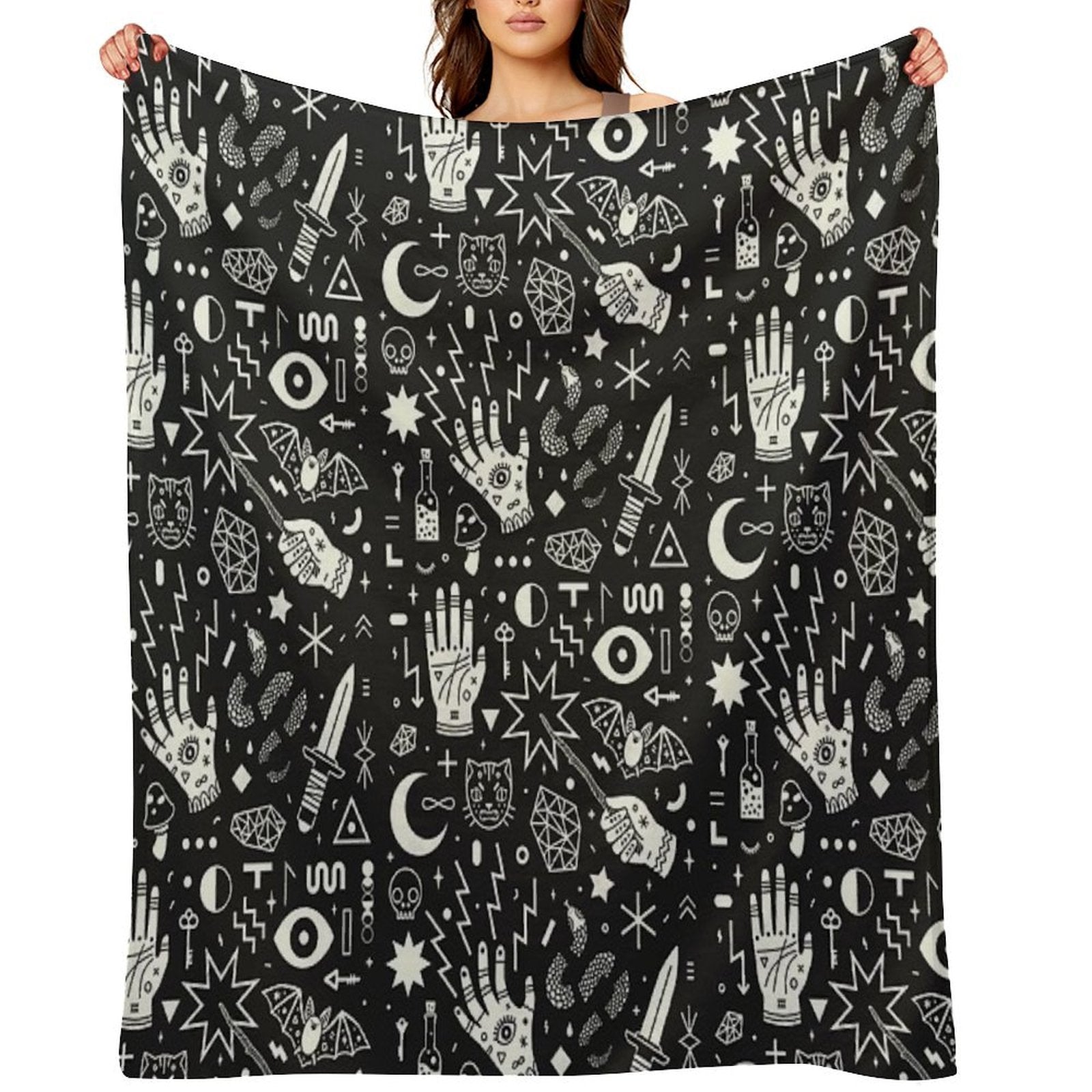 Witchcraft Premium Throw Blanket