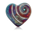 Mini Raku Heart - Spiral | Hearts | Wiccan Center