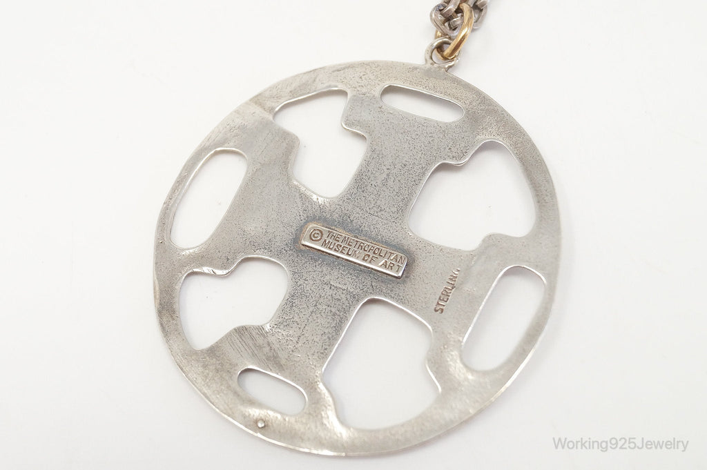 Vintage Metropolitan Museum of Art Sterling Silver Necklace | Jewelry > Necklaces > Pendants | Wiccan Center