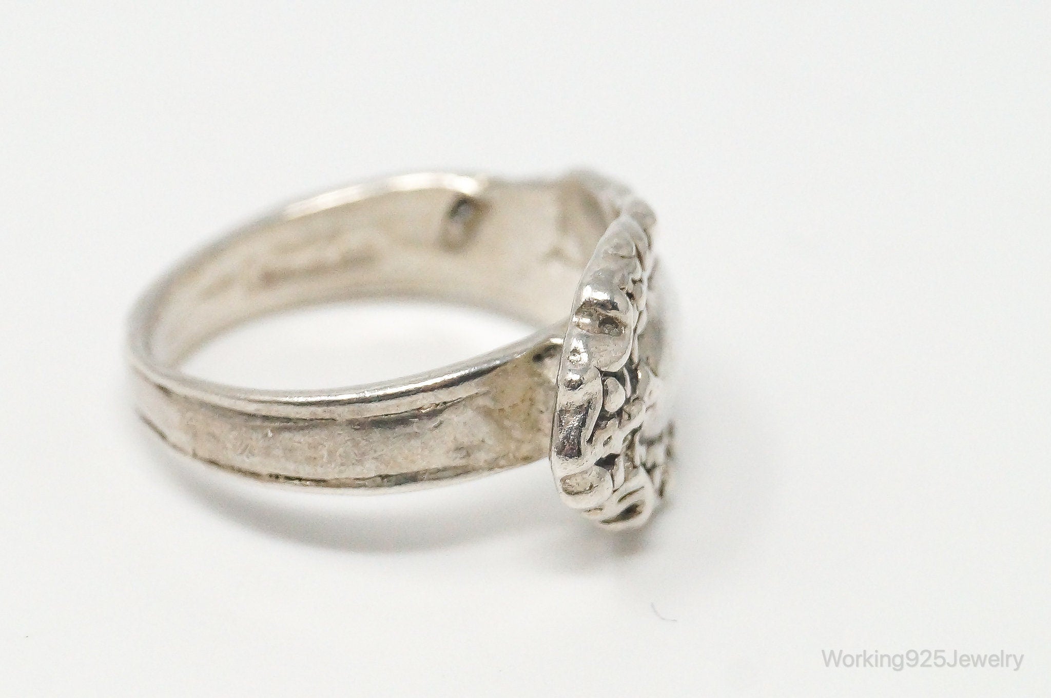 Antique Sterling Silver Spoon Ring - Size 6.5 | Jewelry > Rings | Wiccan Center