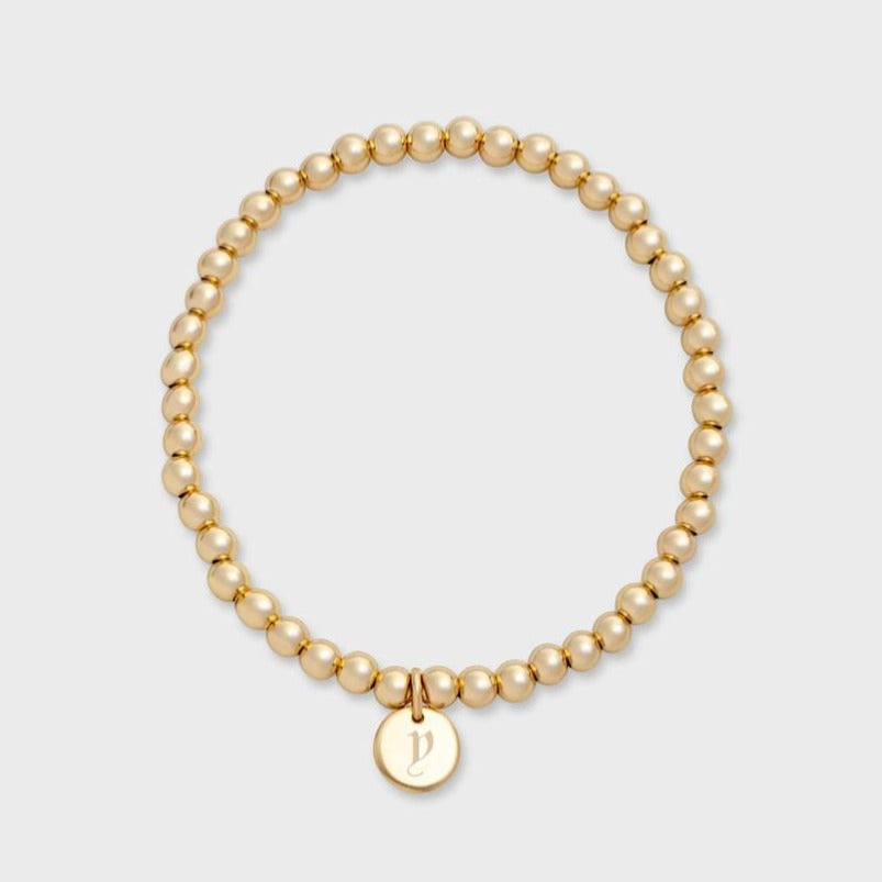 old english initial juno bracelet (4mm) | | Wiccan Center