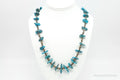 Vintage Native American Turquoise Beaded Sterling Silver Necklace | Jewelry > Necklaces > Pendants | Wiccan Center