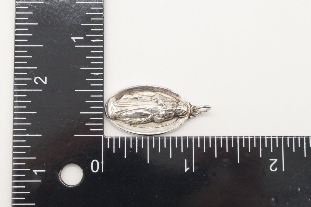 Antique Hayward Jesus Sterling Silver Pendant | Jewelry > Necklaces > Pendants | Wiccan Center