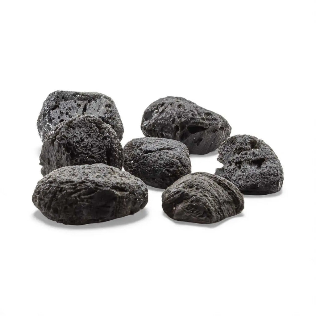 Tektite Rough Large Palm Stone Size Specimen | Tumbled Stones | Wiccan Center