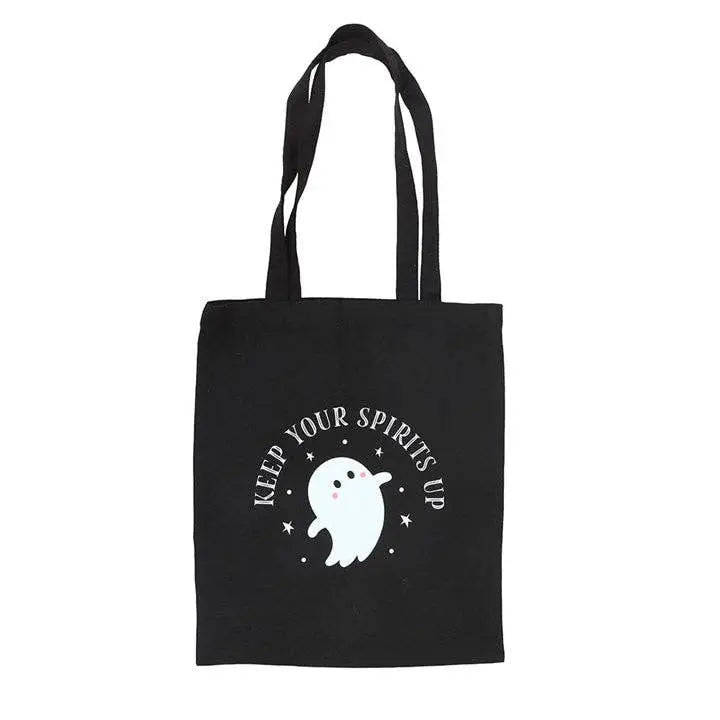 Keep Your Spirits Up Halloween Ghost Tote Bag | Accessories | Wiccan Center