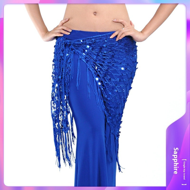 Mermaid Sequined Triangle Hip Scarf Clothing | 0 | Wiccan Center