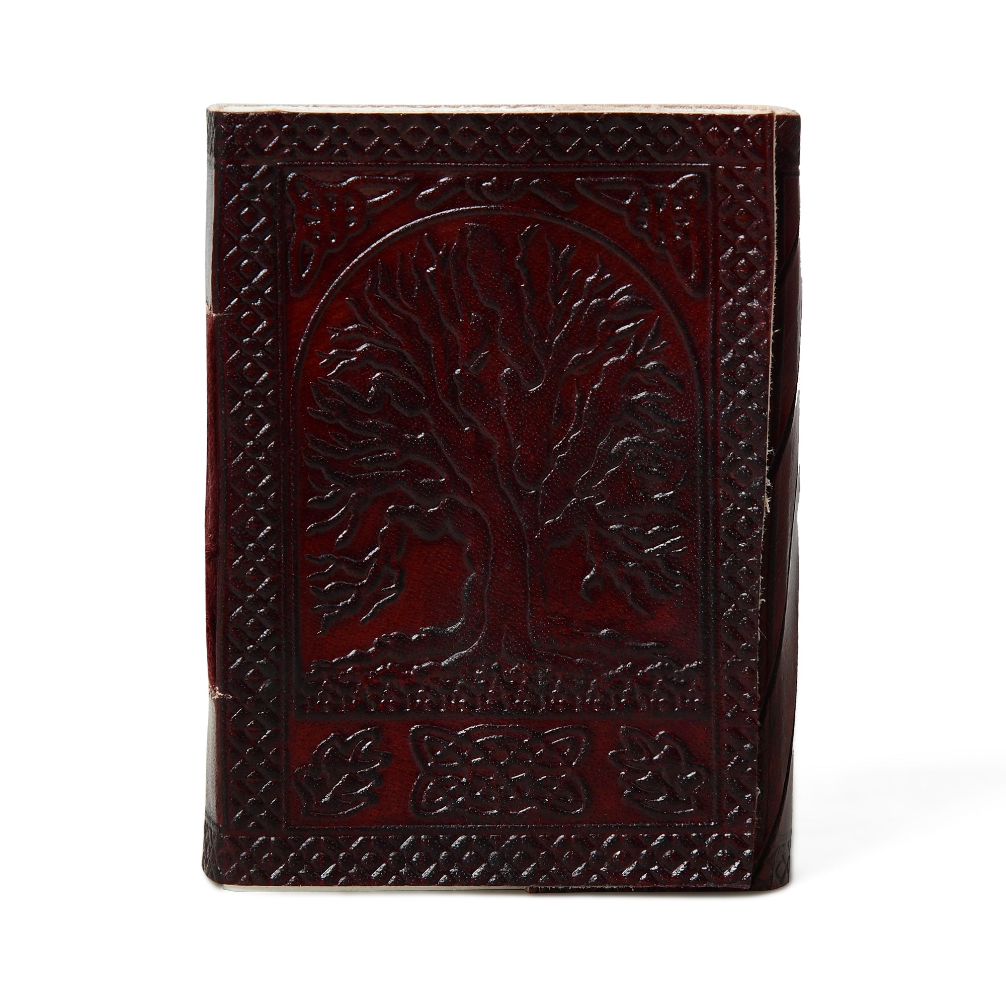 Nature's Wisdom Leather Journal | Journals | Wiccan Center