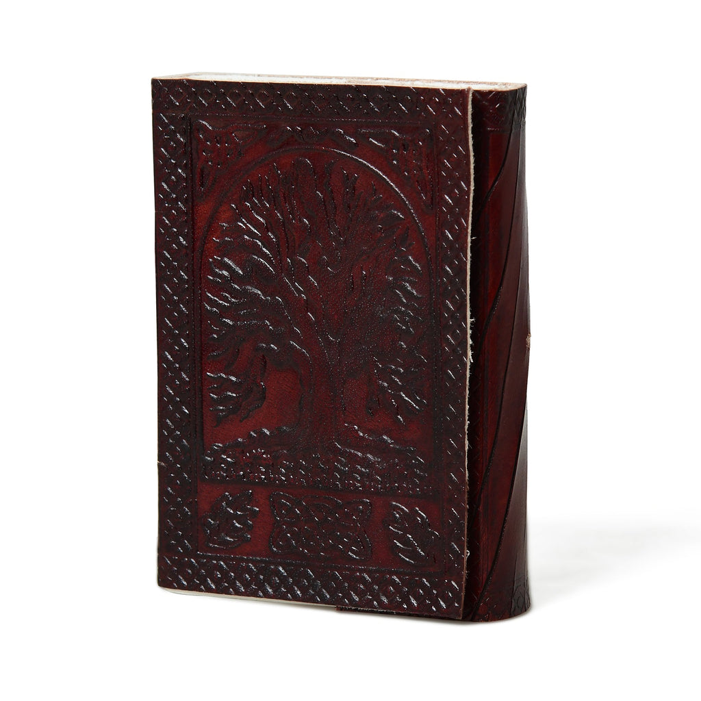 Nature's Wisdom Leather Journal | Journals | Wiccan Center