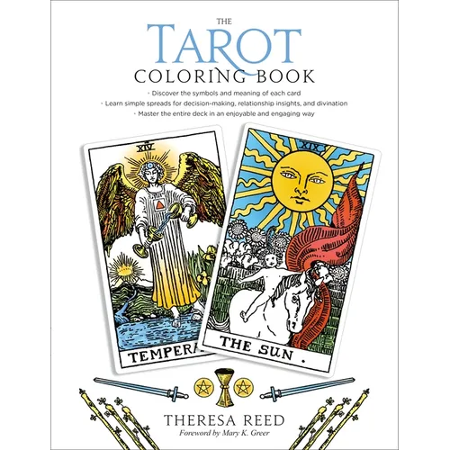 The Tarot Coloring Book - Paperback | Books | Wiccan Center