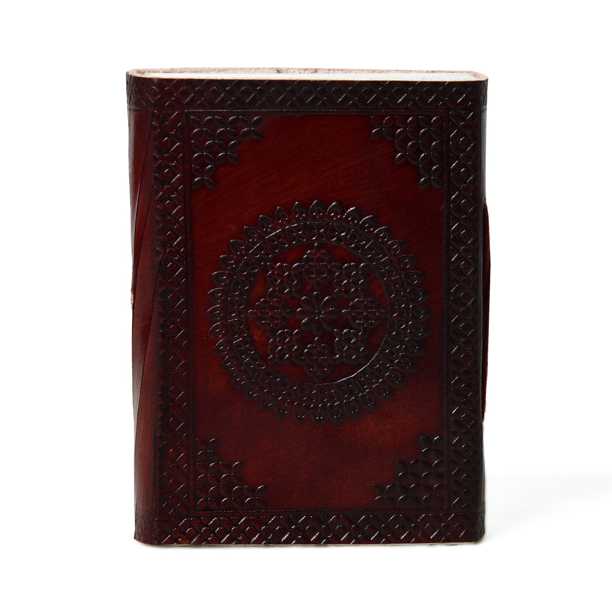 Nature's Wisdom Leather Journal | Journals | Wiccan Center