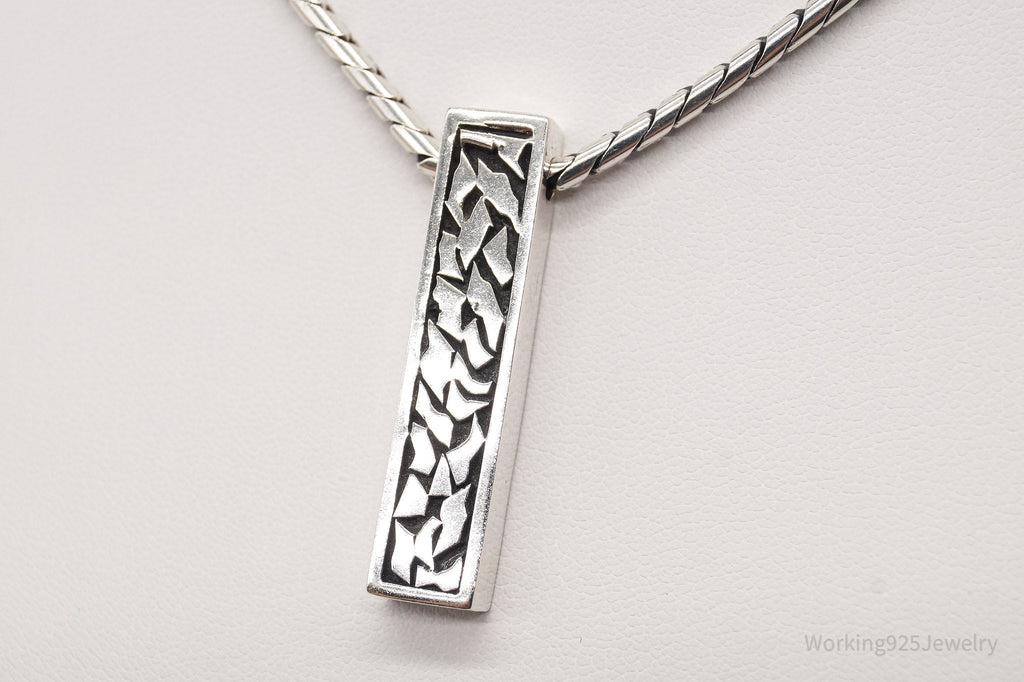 Vintage Bali Style Chain Sterling Silver Necklace | Jewelry > Necklaces > Pendants | Wiccan Center