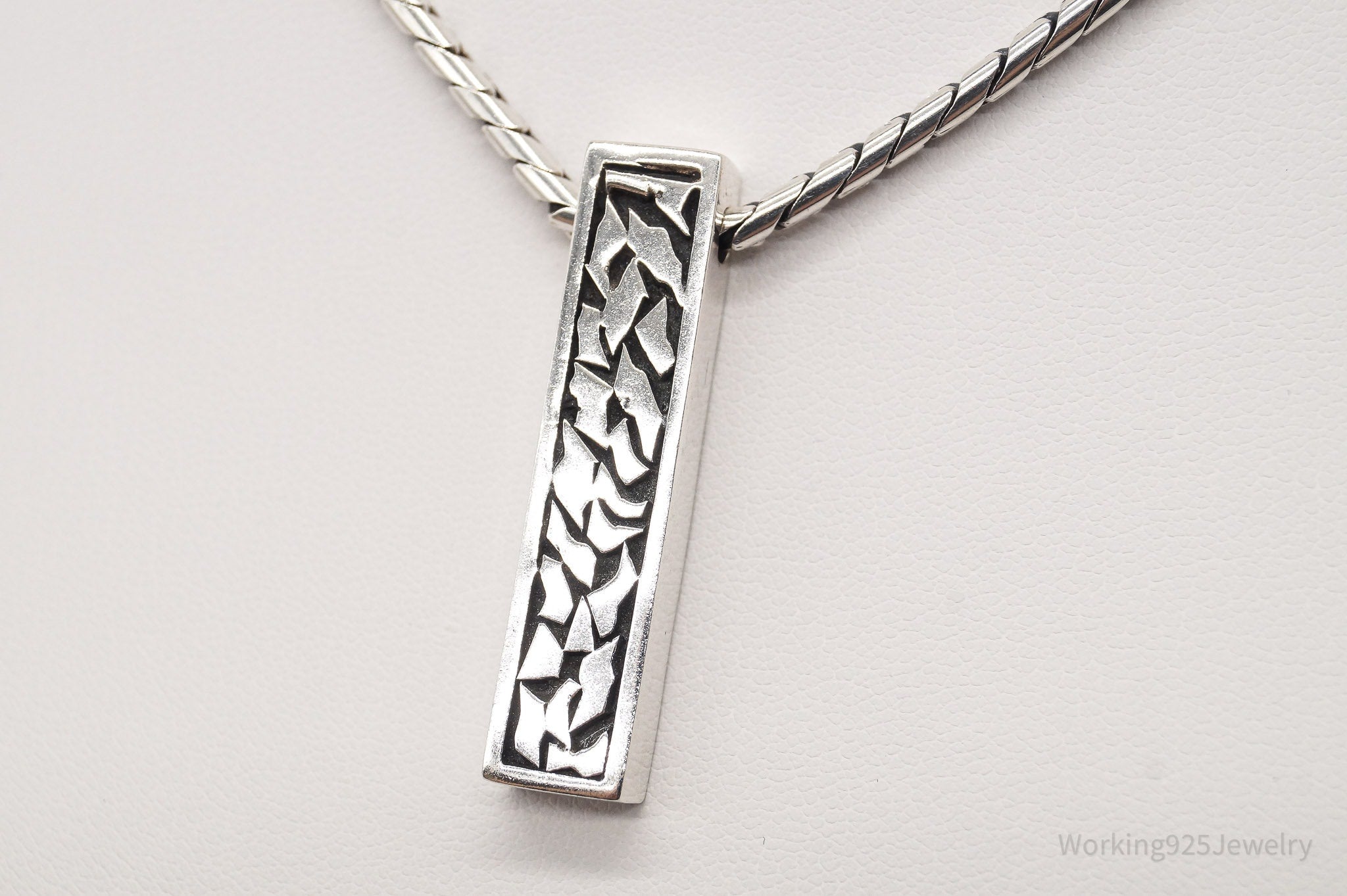 Vintage Bali Style Chain Sterling Silver Necklace | Jewelry > Necklaces > Pendants | Wiccan Center