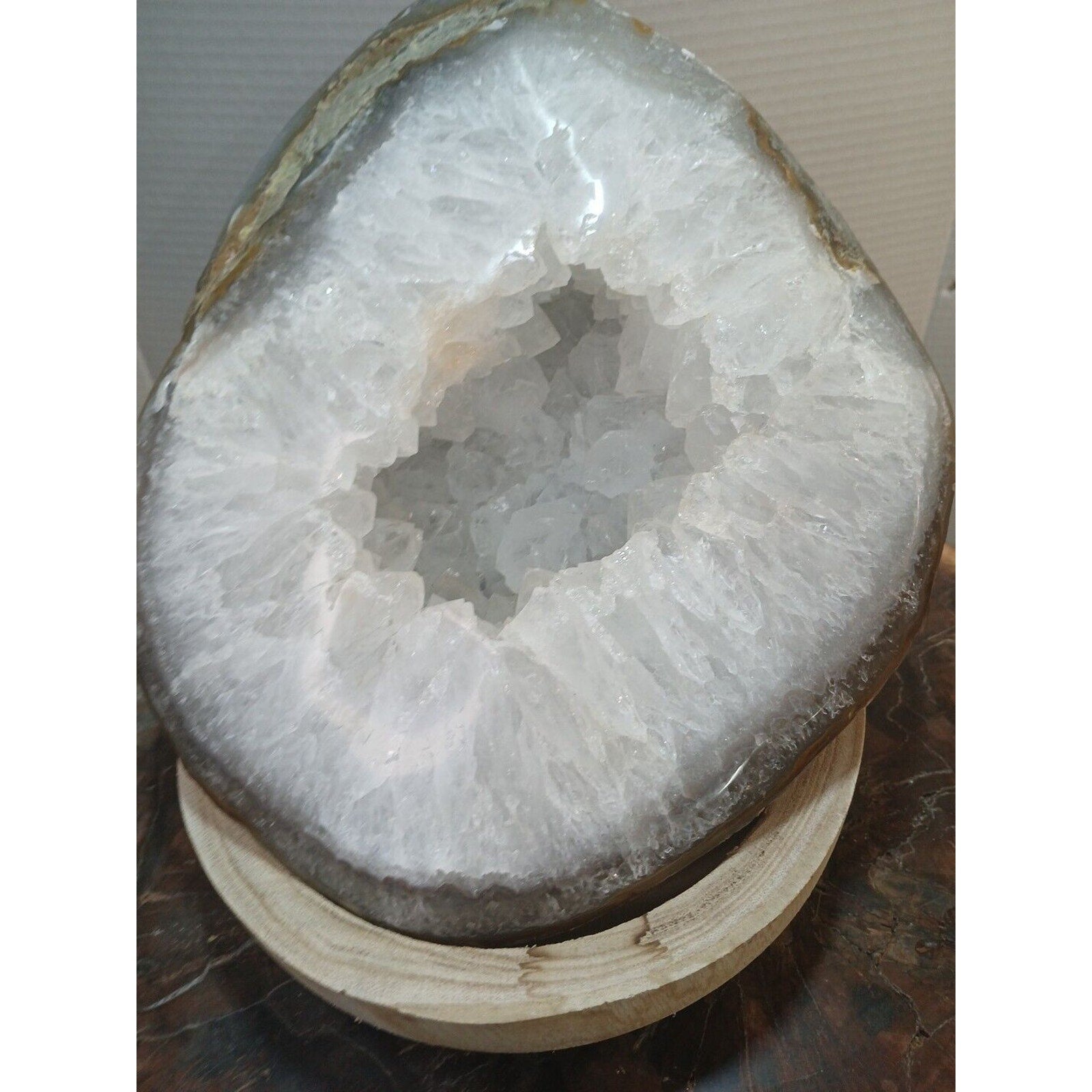 Large Natural Madagascar Agate Geode — 19.3 lbs, Museum-Quality Quartz Specimen | CrystalCloud Company | Geodes & Clusters | Wiccan Center