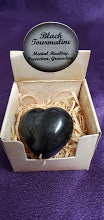 Black Tourmaline - Heart Gift Box | Hearts | Wiccan Center
