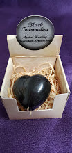 Black Tourmaline - Heart Gift Box | Hearts | Wiccan Center