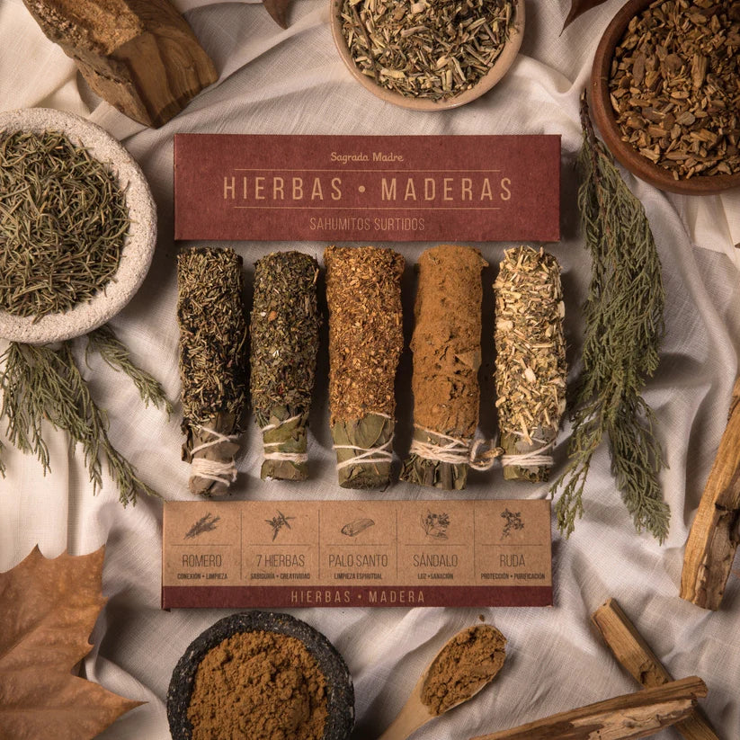 Smudge Sticks 5ct Collection | Incense | Wiccan Center