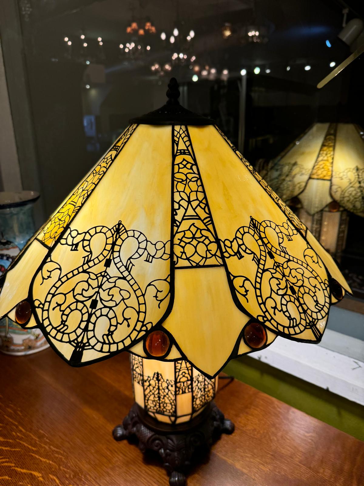 Tiffany Style Stained Glass Table Lamp | Lamps | Wiccan Center